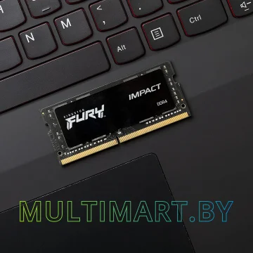 Оперативная память Kingston FURY Impact 2x8GB DDR4 SODIMM PC4-25600 (KF432S20IBK2/16) картинка 6